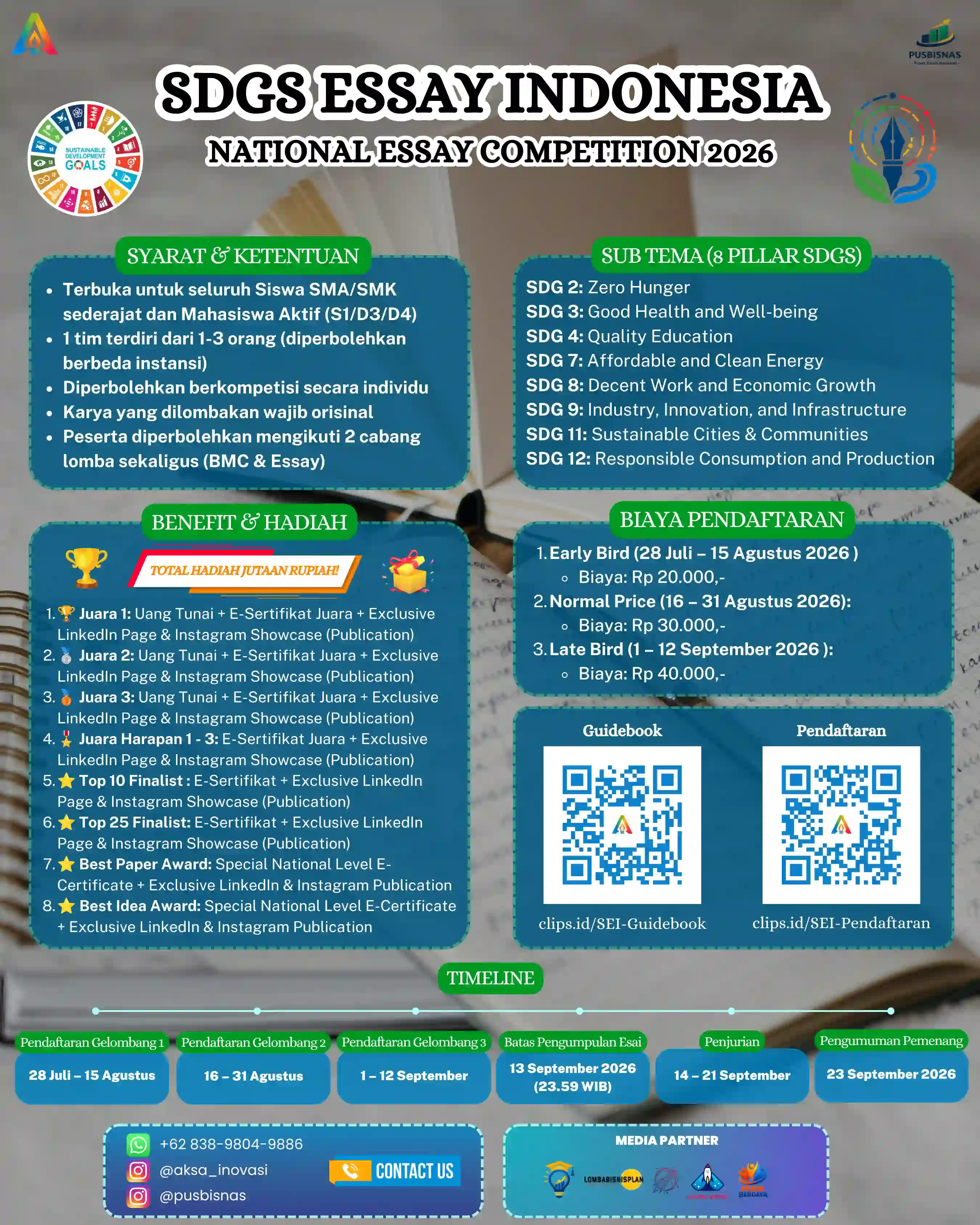 Poster SDGs Essay